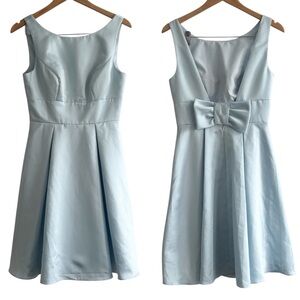 Vintage Light Blue Mini Dress